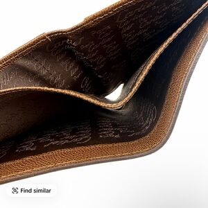 Brown Textured Wallet